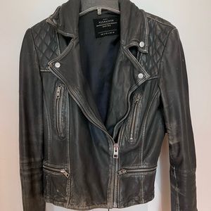 Allsaints leather jacket